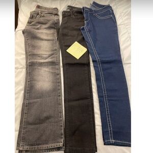 3 NWOT blue JEANS size 7/8